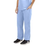 Medline Disposable Scrub Pants Drawstring Waist, Blue, Size Medium (30EA/BX). Fixed Price $54.00.
