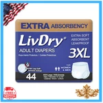 New Xxxl Adult Incontinence Underwear Extra Absorbency Leak Protection 44CT. Fixed Price $89.91.