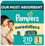 Pampers Swaddlers Ultra Diapers, Size (8-14 Pounds), 210 Count. Fixed Price $89.99.