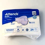Attends Advanced Briefs Heavy Absorbency Unisex Medium Tab Closure 24 Ct New. Fixed Price $12.00.