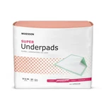 150 Mckesson Moderate Absorbency Adult Disposable Incontinence Underpads 23"X36". Fixed Price $54.89.