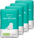 Amazon Basics Ultra Thin Pads With Flexi-wings For Periods, Long Length, Super. Fixed Price $28.33.