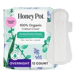 The Honey Pot Company - Herbal Pads For Women Overnight W/wings Infused W/es. Fixed Price $9.99.