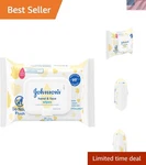 Fresh Scented 25 Count Disposable Baby Wipes Gentle Clean For On-the-go Care. Fixed Price $8.99.