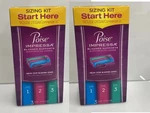 2 Pack Poise Impressa Women's Bladder Supports 3 Ct 1 Of Each Size -. Fixed Price $50.88.