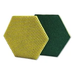 Scotch-brite 96HEX 5.75" Dual Purpose Scour Pad Grn/yel (15/CARTON) New. Fixed Price $18.49.