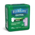 Medline Fitright Extra-stretch Briefs Medium/regular Waist Size 30 To 52 In.. Fixed Price $48.31.