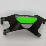 Yamaha 2014-2017 FZ09 Woodcraft Clutch Cover Engine Protector Green Plate. Fixed Price $186.19.