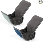 Lictin Reusable Incontinence Pads For Men, 2 Packs Medium, Dark Grey. Fixed Price $19.99.