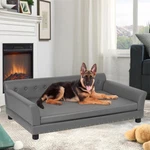 Comfort Dog Sofa Bed Anti-scratch Wear Microfiber Leather Lounge Pet Furniture. Fixed Price $189.92.