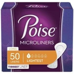 Poise Thinnest Daily Incontinence Microliners For Women Long 50 Count New. Fixed Price $43.12.