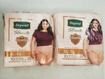 Bags Of 10: Depends Silhouette Womens Incont. Underwear *xl* Pink (B1P1A-4250). Fixed Price $26.99.