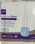 Adult Underwear Xl 14 Count Ultra Plus Absorbency Medline Protection Super. Fixed Price $6.00.