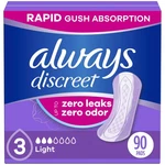 Adult Incontinence Pads For Women, Drier Vs Poise, 3 Drop Regular Length, Lig.... Fixed Price $30.00.