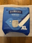 Medline Fitright Extra Disposable Underwear Moderate Xl 20 Count. Fixed Price $9.99.