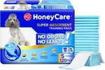 Honey Care All-absorb, Small 17.5" X 23.5", 120 Count, Dog And Puppy Training Pa. Fixed Price $28.59.
