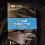 Cvs Health Waterproof Reusable Sheet Protector 30 X 34 Light Blue Color. Fixed Price $14.96.