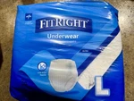 Medline Fitright Ultra Unisex Pull Up Incontinence Underwear Diapers 20 Ct. Fixed Price $15.00.