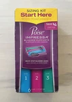 Pk Poise Impressa Bladder Supports Sizing Kit 6 Ct Sizes 1,2,3 Sealed Pack. Fixed Price $59.00.