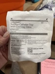 Cardinal Argyle Suction Catheter Tray With Chimney Valve #31420. Fixed Price $60.00.