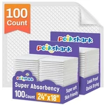 100 Pack Disposable Changing Pads For Baby, 18" X 24" Super Absorbency Dispos.... Fixed Price $35.99.