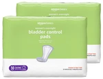 Amazon Basics 60 Pack Overnight Unscented Women's Regular Incontinence Pads. Fixed Price $20.80.