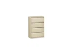 Lorell Lateral File 4-DRAWER 42"X18-5/8"X52-1/2" Putty 60435. Fixed Price $999.99.