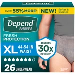 Fresh Protection Adult Diapers, Incontinence Underwear For Men, Disposable, M.... Fixed Price $36.70.