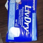 Livdry Overnight Protective Underwear Small Super Absorbent Barrier Leg Cuffs. Fixed Price $15.00.
