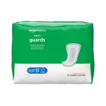 Amazon Basics Men's Incontinence Guards, Maximum Absorbency, 52 Count, White. Fixed Price $20.44.