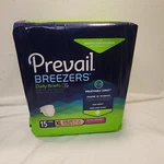 Prevail Breezers 360 Daily Briefs Size Xl Protective Hygiene 15 Count New Usa. Fixed Price $14.95.