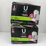 By Kotex Teen Heavy Absorb Ultra Thin Pads + Wings *read More* 14CT X2 = 28. Fixed Price $16.99.