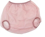 Kins Piink Vinyl Plastic Pants Waterproof Reusable Incontinence Cover S-3XL. Fixed Price $26.06.
