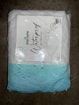 Posh Home Waterproof Mattress Pad Queen 60X80IN White Machine Washable Polyester. Fixed Price $49.99.