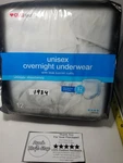 Pack Of 12 Cvs Health Unisex Overnight Underwear Extra Large Xl 58" - 68". Fixed Price $14.00.
