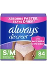 Always Discreet Adult Incontinence Underwear For Women S/m 84CT. Fixed Price $29.99.