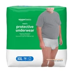 Amazon Basics Incontinence Underwear For Men, Maximum Absorbency, 2X-LARGE, 1.... Fixed Price $23.21.