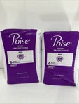 (2) Poise Incontinence Pads & Postpartum , 4 Drop Moderate 132 Ct. Fixed Price $36.99.