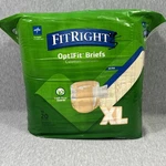 Fitright Medline Ultra Adult Diapers, Optifit Briefs Culottes, 56-64 Xl 20 Ct. Fixed Price $17.99.
