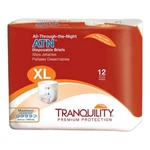 Tranquility Atn Briefs Adult Xl 56-64" Waist Unisex Refasten Tab Heavy Absorb 72. Fixed Price $60.99.