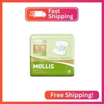 Mollis Adult Diapers For Women And Men, Unisex Disposable Incontinence Briefs Wi. Fixed Price $25.12.