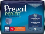 Prevail Per-fit Adult Absorbent Underwear Men Medium Disposable #PFM-512 CS/80. Fixed Price $48.83.