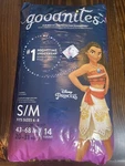 Goodnites Bedtime Underwear Disney Moana Size S/m 43-68 Lbs 14 Count. Fixed Price $18.95.