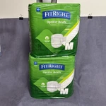 Medline Fitright Plus Briefs Unisex Medium, 20 Count. Fixed Price $13.99.
