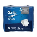 Rely Adult Diapers Disposable Incontinence Briefs With Tabs Size X-large. Fixed Price $20.00.