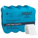 Compact Coreless 2-PLY Recycled Toilet Paper By Gp Pro (), 19375, 1,000 Sheets. Fixed Price $110.08.