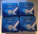 80 Count - Fitright Super Underwear Xl. Fixed Price $79.99.