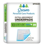 Totaldry Underpad Size 30X36" Blue Heavy Absorb Fluff/polymer Disposable 100. Fixed Price $48.71.