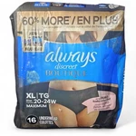 Always Discreet Boutique Incontinence / Postpartum Underwear For Women Xl 20-24*. Fixed Price $9.99.