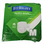 Fitright Extra+ Adult Diapers, Disposable Incontinence Briefs, Size Med, 20 Ct. Fixed Price $19.99.